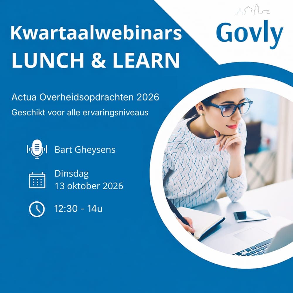 Lunch & Learn: Actua Overheidsopdrachten